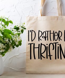 Thrifting Bag 100% Cotton Tote Bag