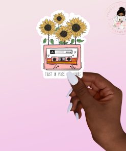 Trust Your Vibe Vinyl Sticker