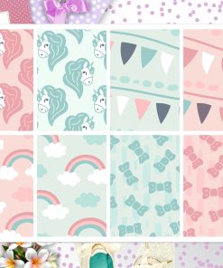 Baby Girl Shower Full Box Big Happy Planner, Erin Condren, Classic Happy Planner