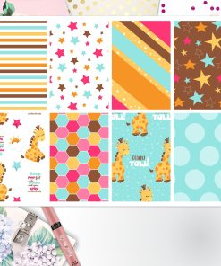 Giraffe Full Box Big Happy Planner, Erin Condren, Classic Happy Planner