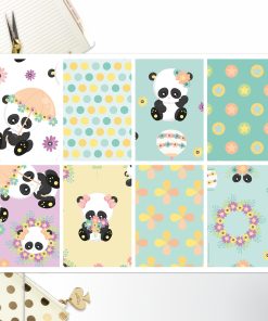 Spring Panda Full Box Big Happy Planner, Erin Condren, Classic Happy Planner