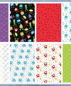 Cute Monsters Full Box Big Happy Planner, Erin Condren, Classic Happy Planner