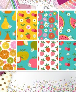 Fruit Full Box Big Happy Planner, Erin Condren, Classic Happy Planner