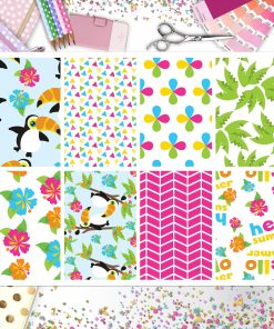 Hello Summer Full Box Big Happy Planner, Erin Condren, Classic Happy Planner