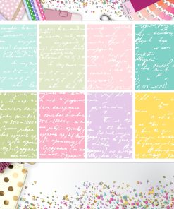 Pastel Colors Full Box Big Happy Planner, Erin Condren, Classic Happy Planner