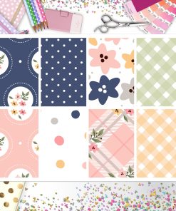 Spring Floral Full Box Big Happy Planner, Erin Condren, Classic Happy Planner