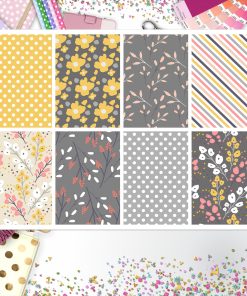 Spring Flowers Full Box Big Happy Planner, Erin Condren, Classic Happy Planner
