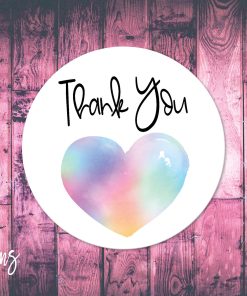 Thank You, Small Business Stickers, Circle Stickers, Stationary  Stickers, Functional Planner Stickers, Envelope Stickers