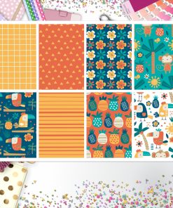 Tropical Full Box Big Happy Planner, Erin Condren, Classic Happy Planner