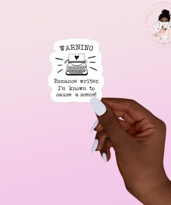 Romance Writer Vinyl Sticker