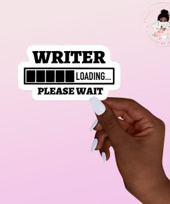 Loading Writer Vinyl Sticker