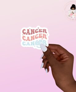Cancer Zodiac Vinyl Sticker