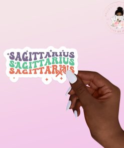 Sagittarius Zodiac Vinyl Sticker