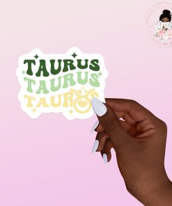 Taurus Zodiac Vinyl Sticker