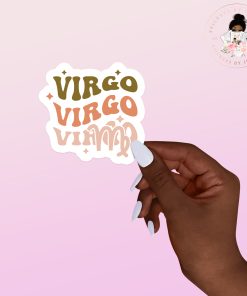 Virgo Zodiac Vinyl Sticker