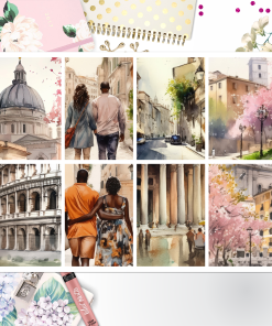 Rome Full Box Big Happy Planner, Erin Condren, Classic Happy Planner