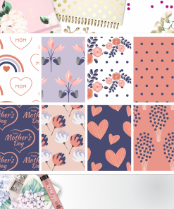 Mother's Day Full Box Big Happy Planner, Erin Condren, Classic Happy Planner