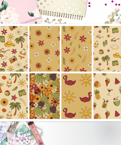 Summer Full Box Big Happy Planner, Erin Condren, Classic Happy Planner