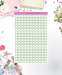 Checklist Strip Stickers 017, Bullet Journal Stickers, Functional Planner Stickers, Stationary Stickers