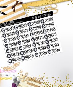 Deco Mini DD689 Planner Stickers, Bullet Journal, Functional Planner Stickers, Stationary Stickers