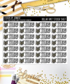 Deco Mini DD700 Planner Stickers, Bullet Journal, Functional Planner Stickers, Stationary Stickers