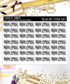 Deco Mini DD706 Planner Stickers, Bullet Journal, Functional Planner Stickers, Stationary Stickers