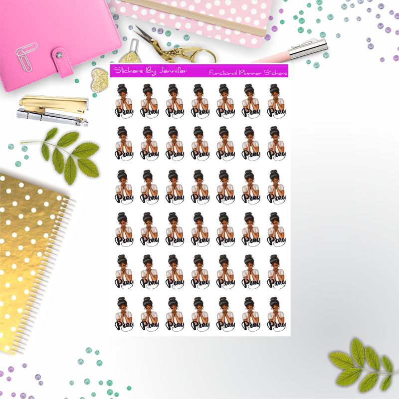 Prayer Stickers, Planner Stickers, Journal Stickers, Functional Planner Stickers, Stationary Stickers